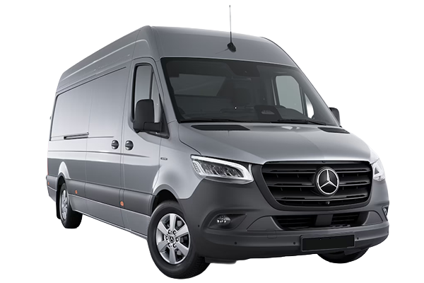 Vue latérale du fourgon MERCEDES eSPRINTER - 2020 – modèle utilitaire aménageable